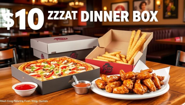 menu $10 pizza hut dinner box