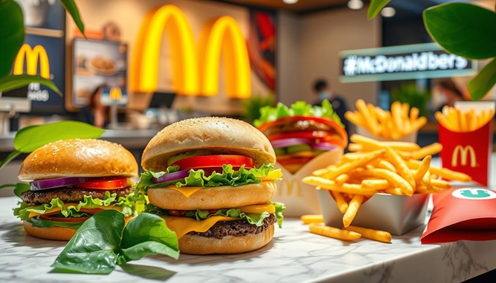 new vegetarian options at McDonald's