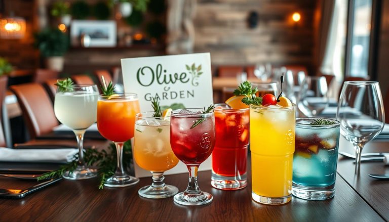 olive garden cocktail menu