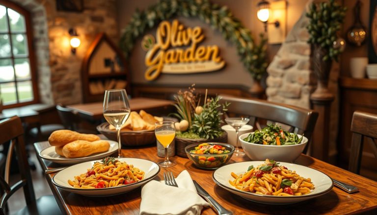 olive garden dinner menu