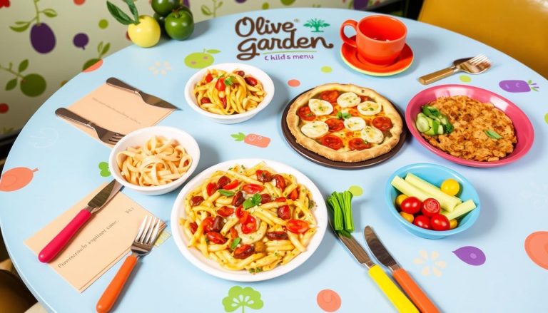 olive garden kids menu