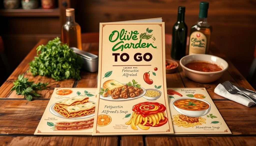 olive garden to go menu