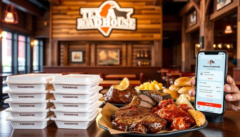 online ordering at Texas Roadhouse service