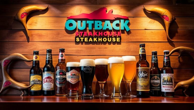 outback steakhouse beer menu