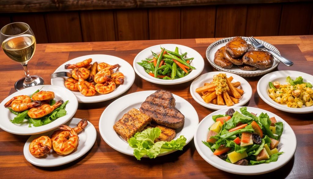 outback steakhouse dairy free meals