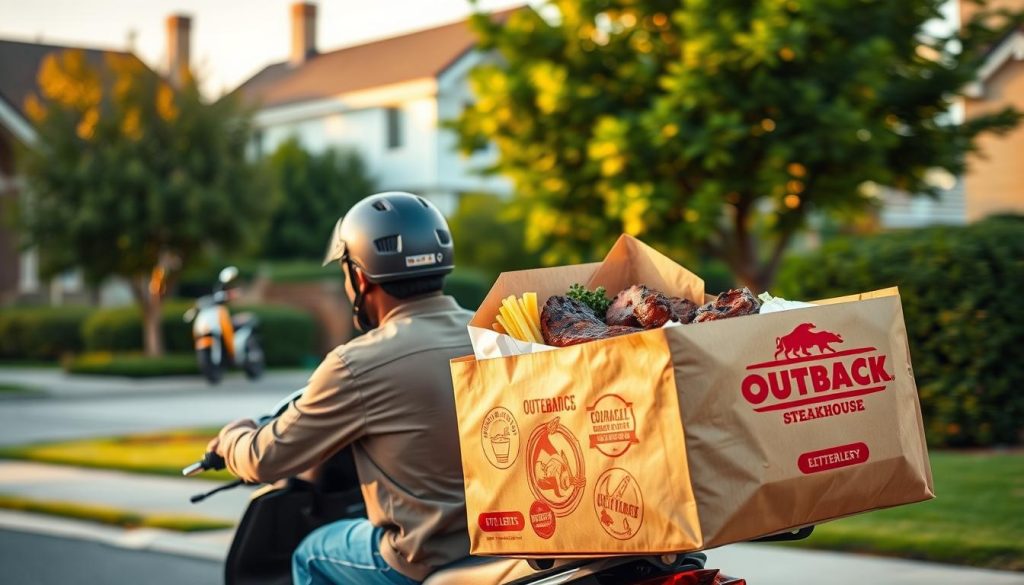 outback steakhouse delivery service