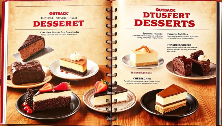 outback steakhouse desserts menu