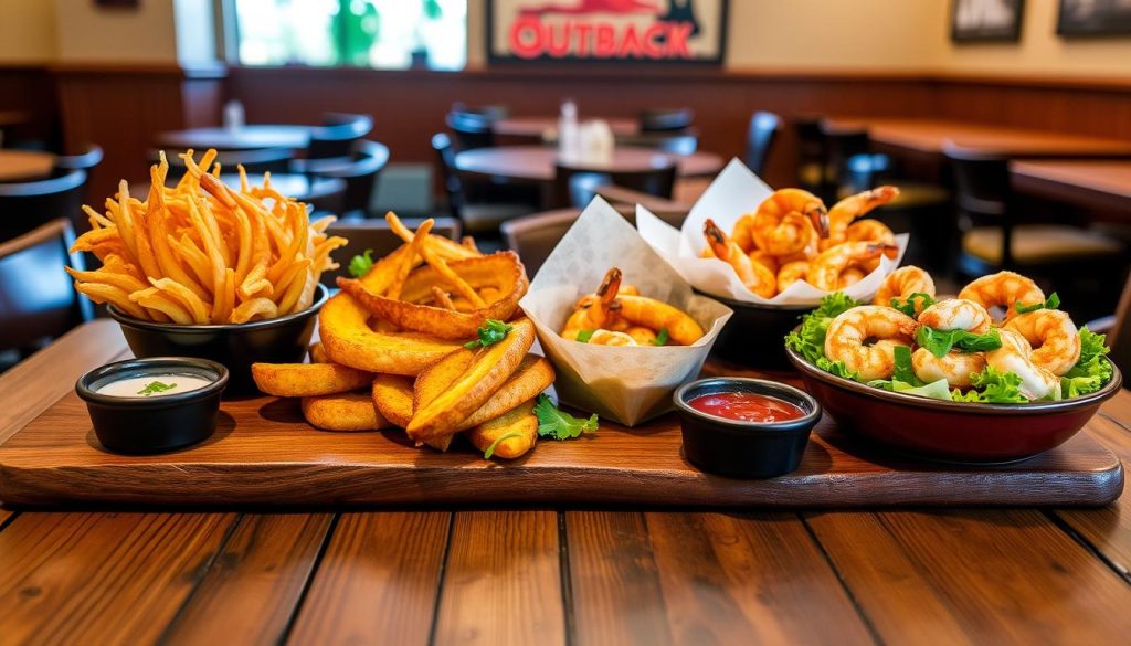 outback steakhouse group appetizers