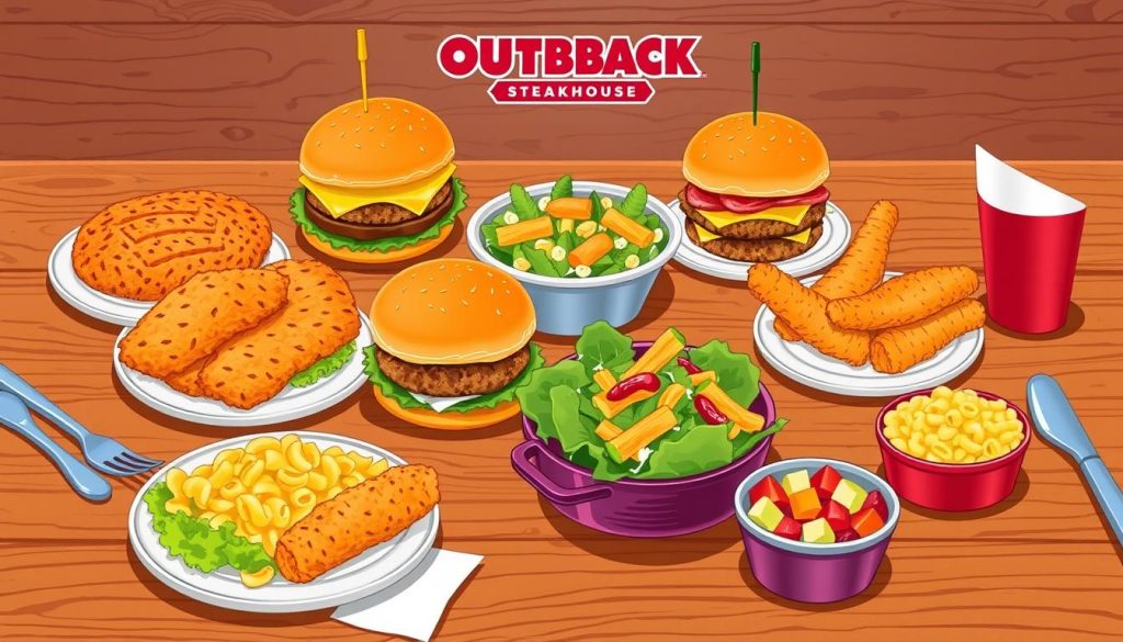 outback steakhouse kids choices