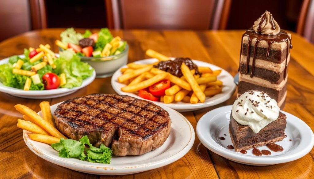 outback steakhouse menu items