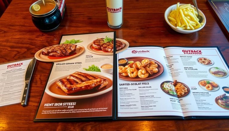 outback steakhouse menu with pricing