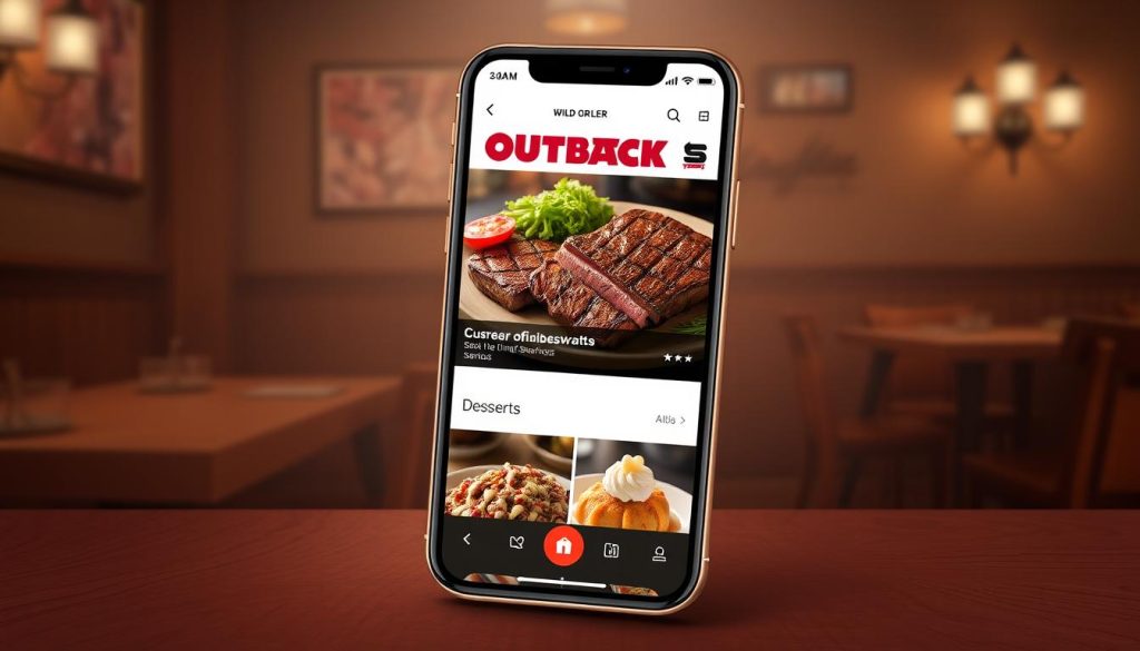 outback steakhouse online ordering