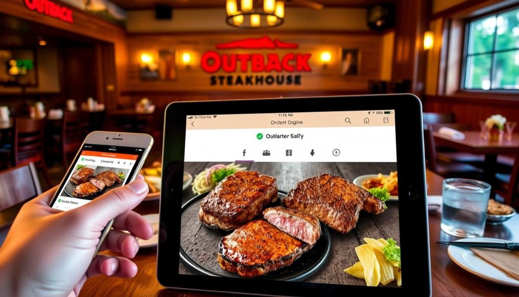 outback steakhouse online ordering