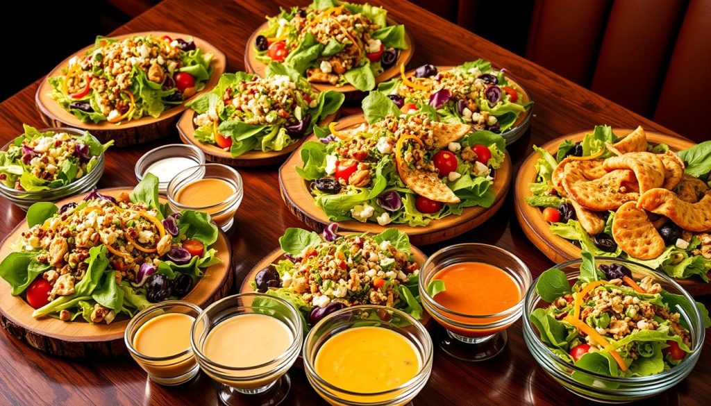 outback steakhouse salads and dressings