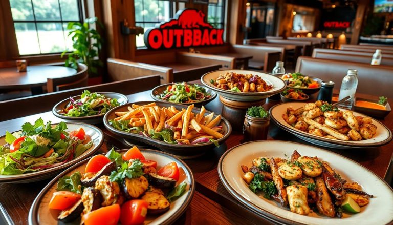 outback steakhouse vegetarian menu