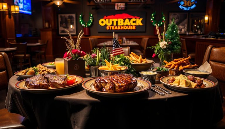 outback steakhouse veterans day menu