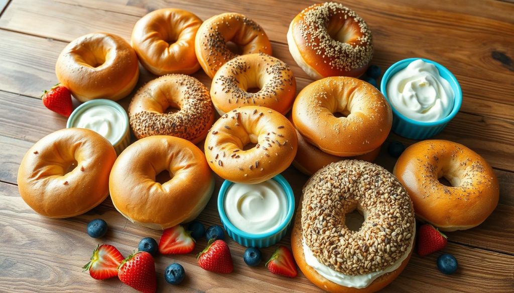 panera bread bagel options