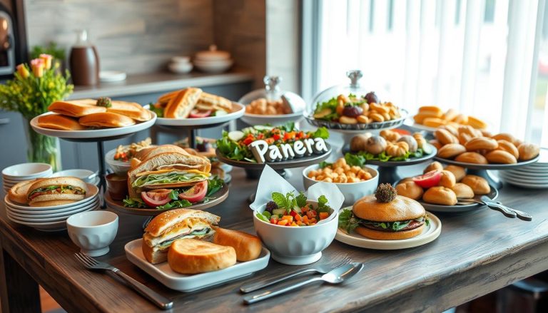 panera bread catering menu