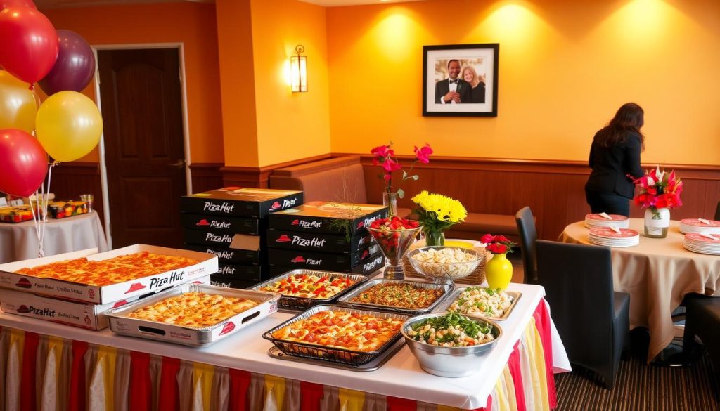 pizza hut catering small events