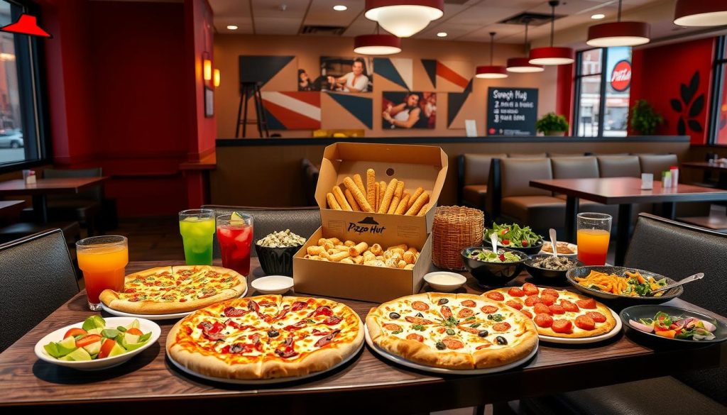 pizza hut dine-in menu