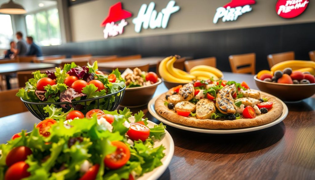 pizza hut dine in menu healthy choices