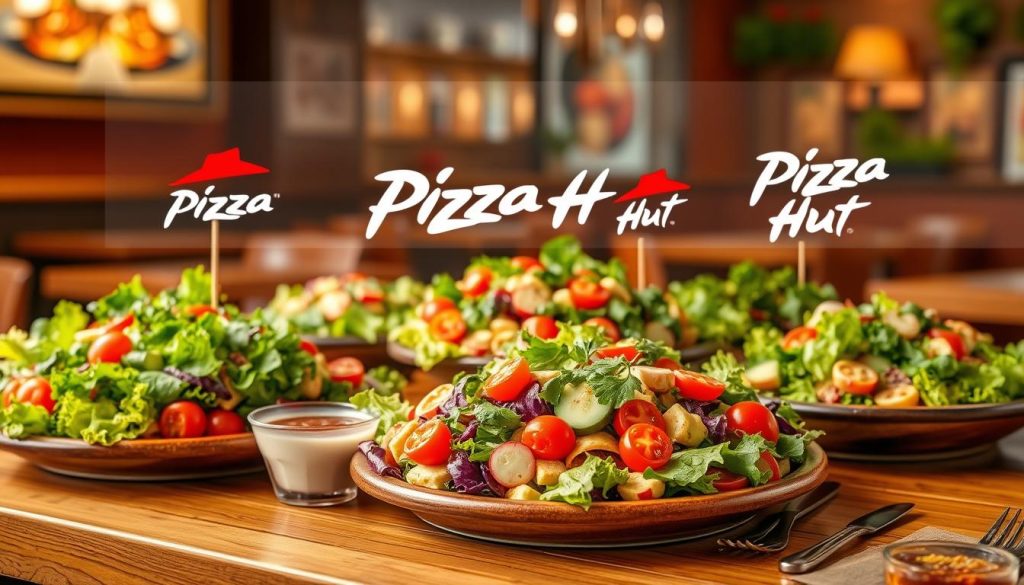 pizza hut offerings salad experiences