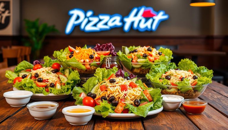 pizza hut salads menu