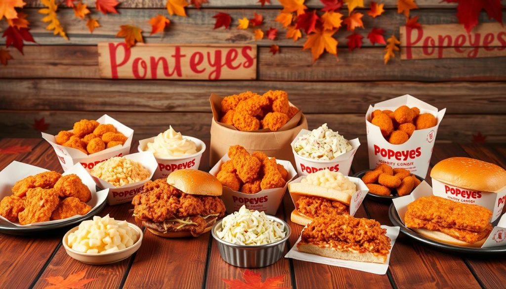 popeyes Canada menu