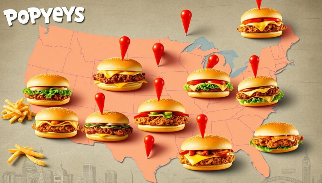 popeyes chicken sandwich prices by location