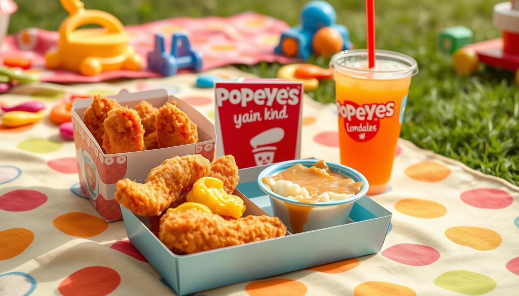 popeyes kid-friendly food