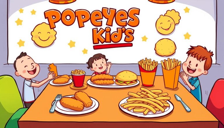 popeyes kid menu