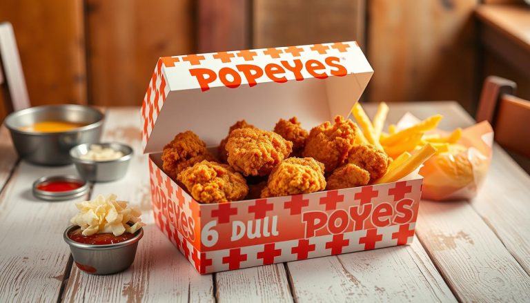 popeyes menu 6 dollar box