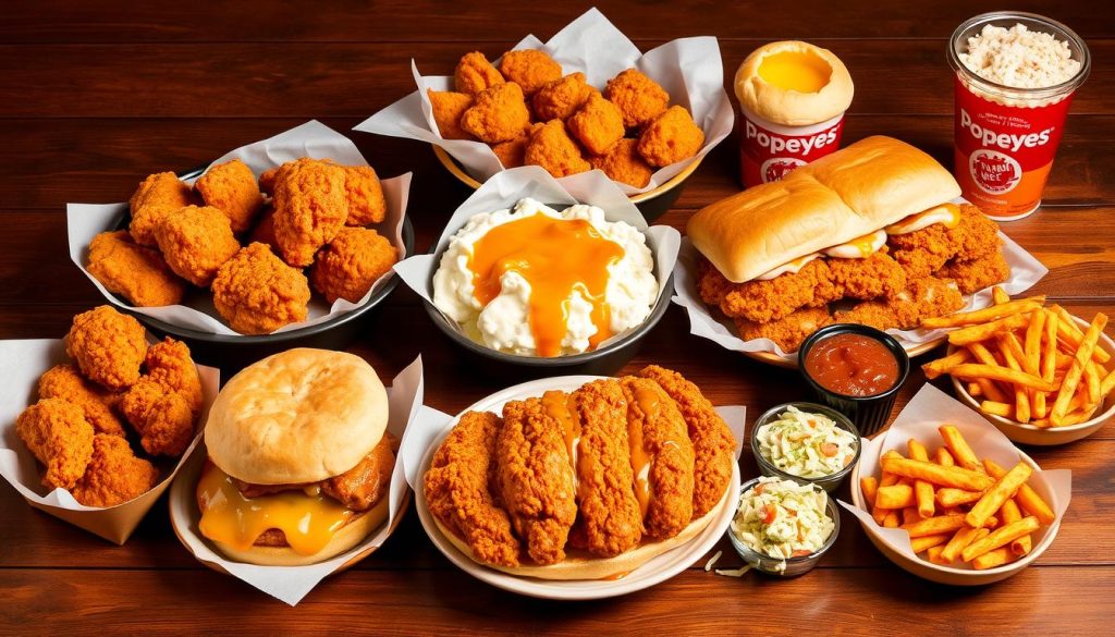 popeyes specialty items