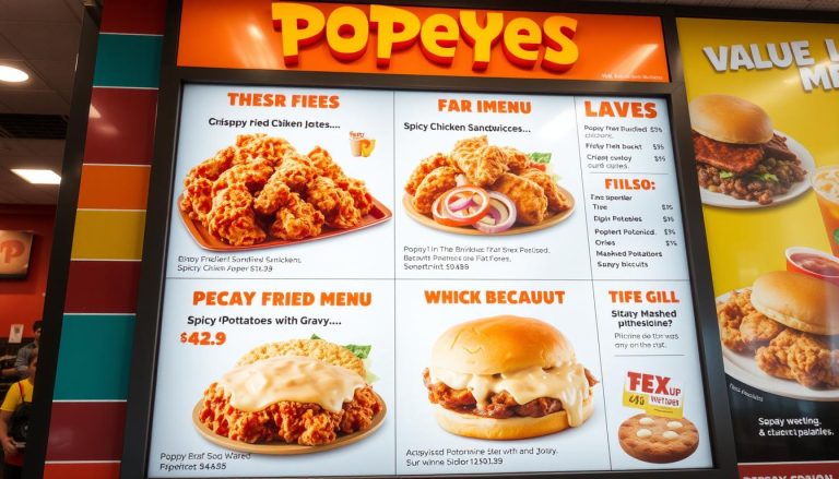 popeyes value menu