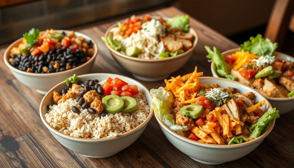 popular burrito bowl combinations