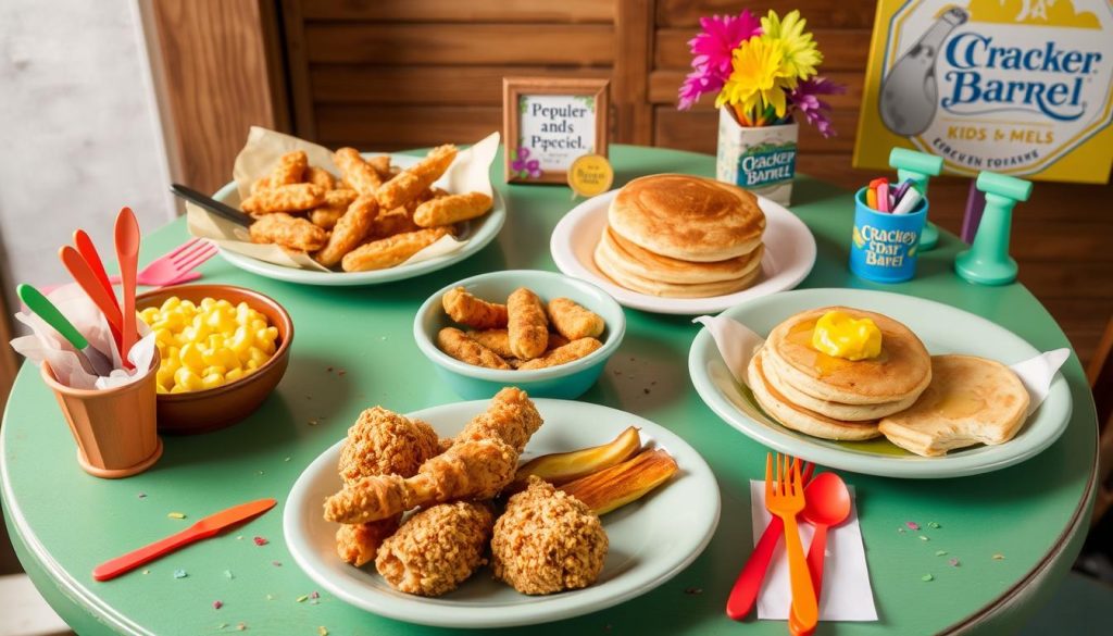 popular cracker barrel kids meal choices