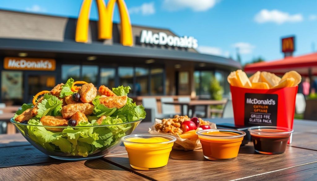 popular gluten free options at McDonald's