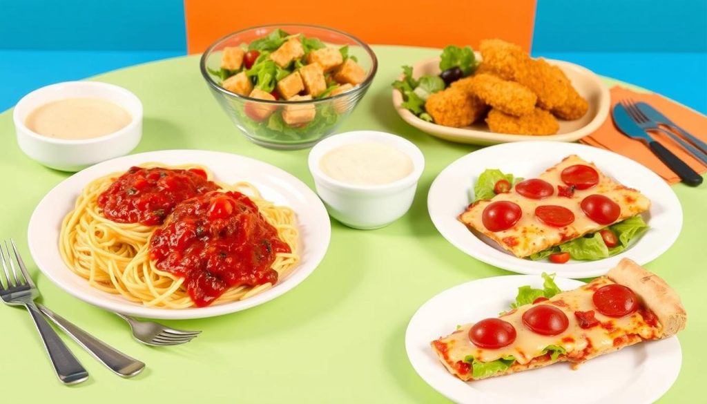 popular kids meals at Olive Garden