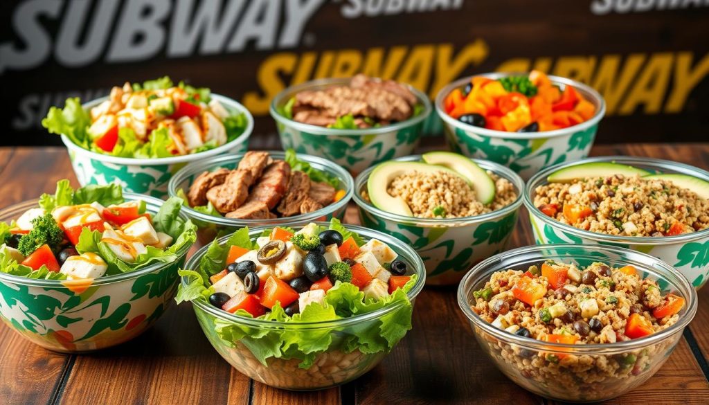 popular subway protein bowl flavors