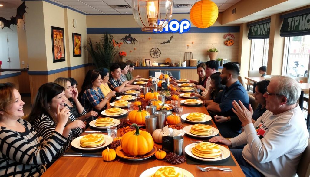 reservations for large groups at IHOP