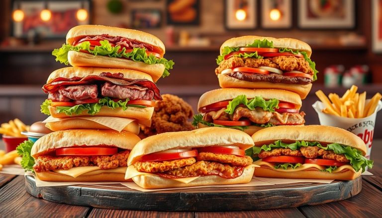 sandwich arby's menu