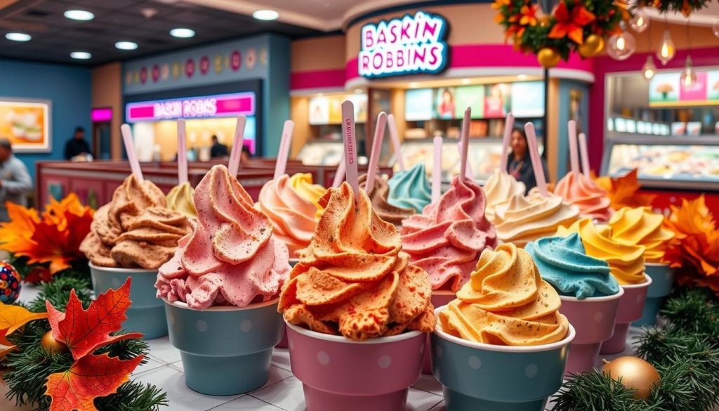 seasonal promotions at Baskin Robbins