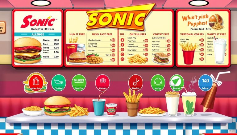 sonic allergen menu