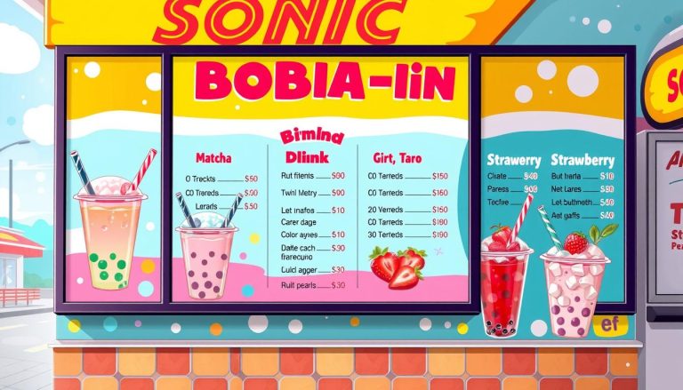 sonic boba menu