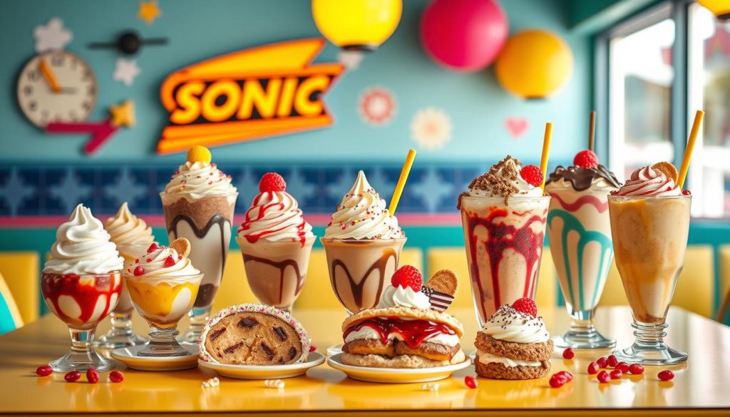 sonic dessert prices