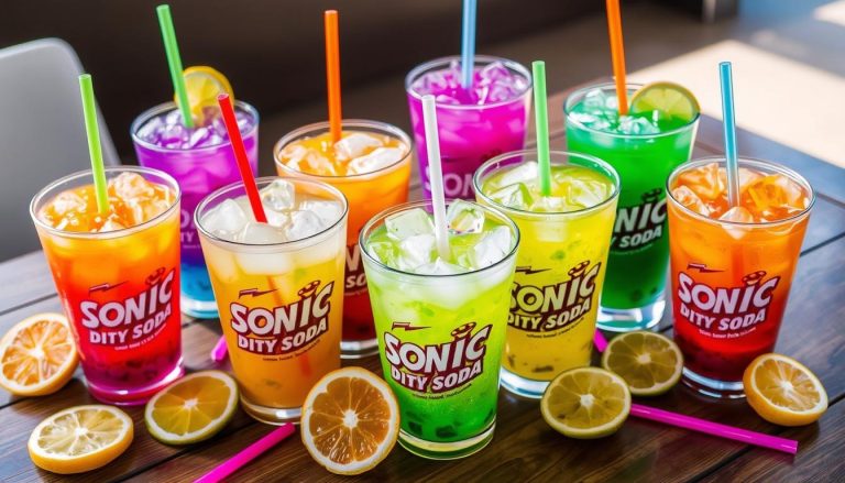 sonic dirty soda menu