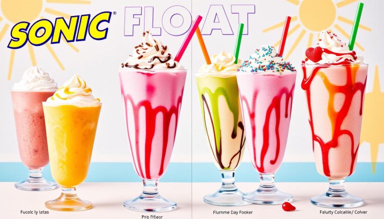 sonic floats menu