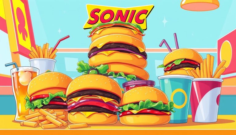 sonic hamburger menu