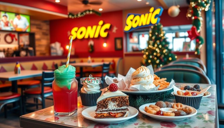 sonic holiday menu