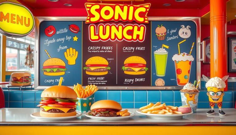 sonic lunch menu